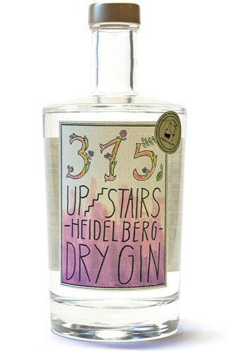 Der Heidelberg Dry Gin mit 43% vol. wird mit mindestens 6 Botanicals hergestellt.