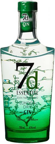 Der 7d Essential London Dry Gin durchläuft sieben Destillationsprozesse.
