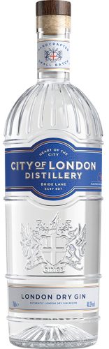 Der London Dry Gin von City of London Distillery ist die klassische Version eines Gins mit einem Alkoholgehalt von 40.30% vol.