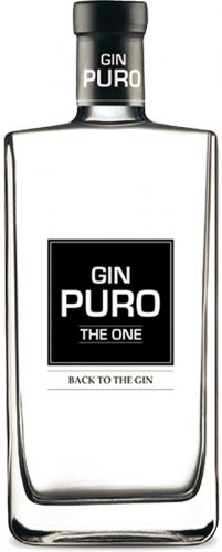 The One von Gin Puro, von der Brennerei Bonaventura Maschino aus Italien mit einem Alkoholgehalt von 56% vol.