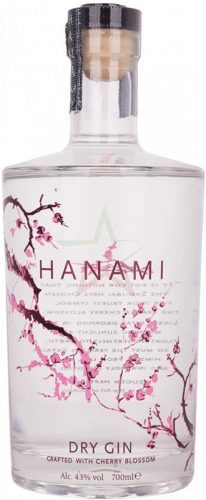 Die dekorative Flasche mit zarten rosa Kirschenblüten, soll jeden Liebhaber von Hanami Dry Gin an den japanischen Kirchenblütenfest erinnern.