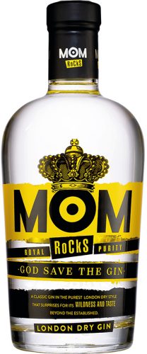 Mom Rocks Gin ist ein zu hundert Prozent in Großbritannien produzierter und abgefüllter destillierter Gin.