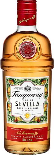 Der Tanqueray Flor de Sevilla Gin wurde 2018 als Sommergin vorgestellt und ist ein mit Sevilla-Bitterorangen veredelter Gin mit 41.3% vol.