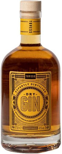 Der Tovess Maté Dry Gin hat einen Alkoholgehalt von 40% vol., wurde perfekt handwerklich hergestellt und fünf Mal destilliert.