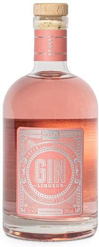 Der Granatapfel- & Rosen-Ginlikör von Tovess hat einen Alkoholgehalt von 20%.