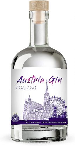Der Österreicher, der in Deutschland, Düsseldorf mit 42% vol. produziert wird.