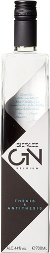 Die 0.7l Flasche von Biercee Thesis Anthithesis mit 44% vol. wird in Belgien abgefüllt.