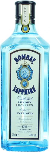 Der Bombay Sapphire hergestellt aus 10 exotischen, handverlesenen Botanicals.