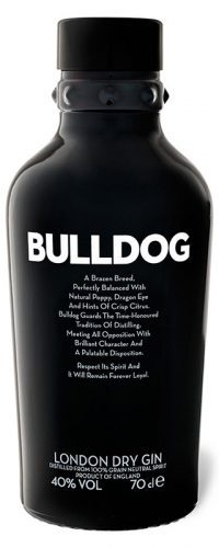 Bulldog ist die moderne Interpretation des klassischen London Dry Gin aus 12 exotischen Botanicals.