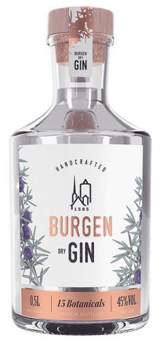 15 Botanicals in einer 0.5l Flasche mit 45% vol. Alkoholgehalt.