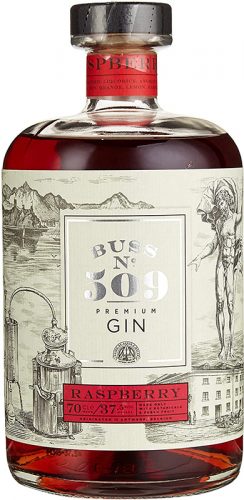 Ein farbenfroher Gin mit 37.5% vol. Alkohol.