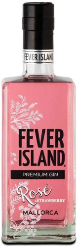 Fever Island Premium Gin Rosé mit Strawberry Geschmack kommt aus Mallorca.