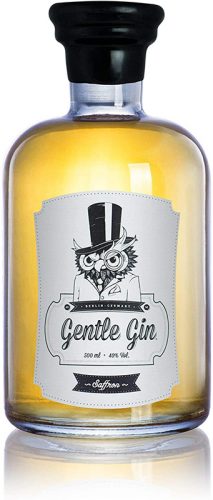 Der goldgelbe Gin erhält seine exklusive Farbe durch die Zugabe vom echten Safran, welches als teuerste kulinarische Gewürz gilt.