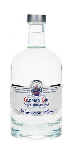 Ein klassisch komponierter Dry Gin 43% vol. aus dem Haus Heinri. von Have.