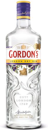 Gordons London Dry Gin der meistverkaufte London Dry Gin weltweit mit 37,5% Alkohol.
