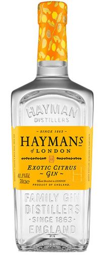 Der Hayman's Excotic Citrus Gin hat 2022 zwei mal Gold beim Word Gin Arwards erhalten