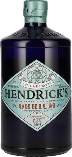 Hendrick's Orbium Gin wurde neu interpretiert mit zusätzlichen Extrakten aus Chinin, Wermut und Lotusblüte.