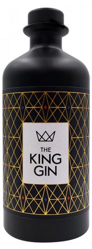 50 Botanicals, 45% vol., würzig, malzig und floral ist der The King Gin.