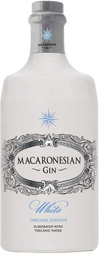 Die edel gestaltete Keramikflasche wird auf der Insel Teneriffa hergestellt.