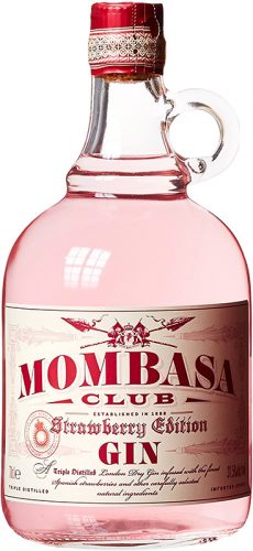 Dieser London Dry Gin wird nach der Destillation mit Erdbeeren verfeinert.