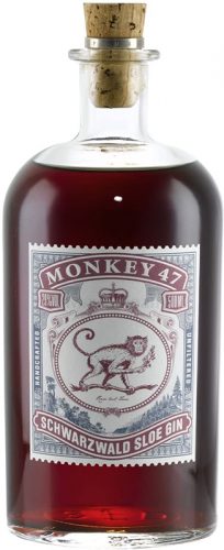 Der Sloe Moneky 47 besteht aus 48 handverlesenen, pflanzlichen Zutaten wie Schwarzwälder Kräutern und Beeren und exotischen indischen Botanicals.
