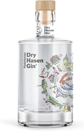 Paderborner Dry Hasen Gin aus Deutschland mit 42% und 3 verschiedenen Botanicals.