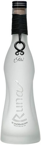 Runa, der schwedische 43% vol. Gin, der mit seinem Namen für die Skandinavischen Länder steht.