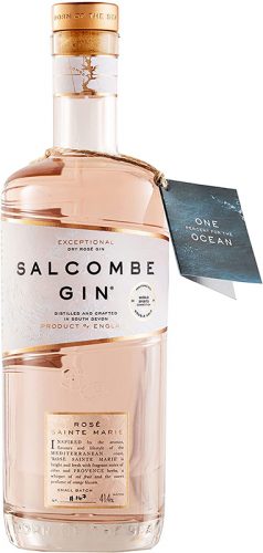 Einer von nur zwei rosafarbenen Gins der Welt ist der Salcombe Rosé Sainte Marie Dry Gin.