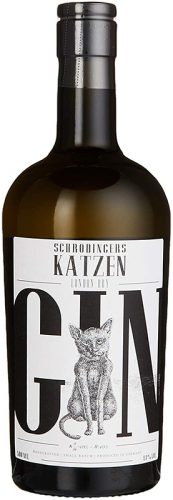 schroedingers-katzen-gin Ein London Dry Gin, im Pot-Still-Verfahren destilliert und mit klassischen Zutaten produziert.