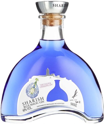 Ein Gin mit einer gehörigen Portion Extravaganz ist der Sharish Blue Magic Gin aus Portugal.