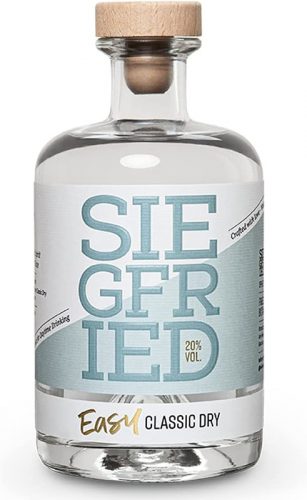 Siegfried Easy Classic Dry Gin hat 18 Botanicals und 20% vol.