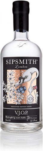 Ein Navy Strength Gin mit dem Namen "Very Junipery Over Proof Gin" mit einem sehr straken Wacholdergeschmack.