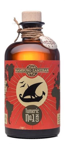 tumeric-no-1-gin-hamburg-zanzibar Beim World Gin Awards 2021 hat der Tumeric No.1 von Zanibar mit 45% vol. und 15 verschiedenen Botanicals - Gold für den World´s best Flavoured erhalten.