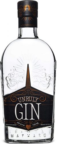Unruly ist ein kanadischer Gin mit dem Hauptbotanical Honig.