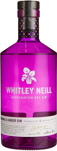 Mehrfachausgezeichneter, handcrafted Gin mit den Hauptbotanicals Rhabarber und Ingwer.