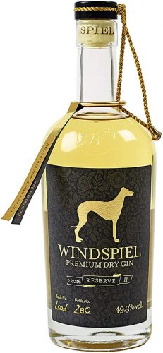 Windspiel Premium Reserve Dry Gin 49,3 % vol. - made in Germany - hergestellt & abgefüllt in traditioneller Handarbeit in der Vulkaneifel, im Süd-Westen Deutschlands.