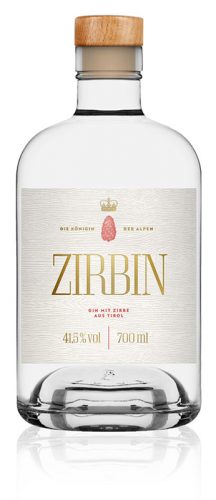 Mit der ZIRBIN wurde ein Gin für Tirol kreiert mit einem Alkoholgehalt von 41.5% vol.